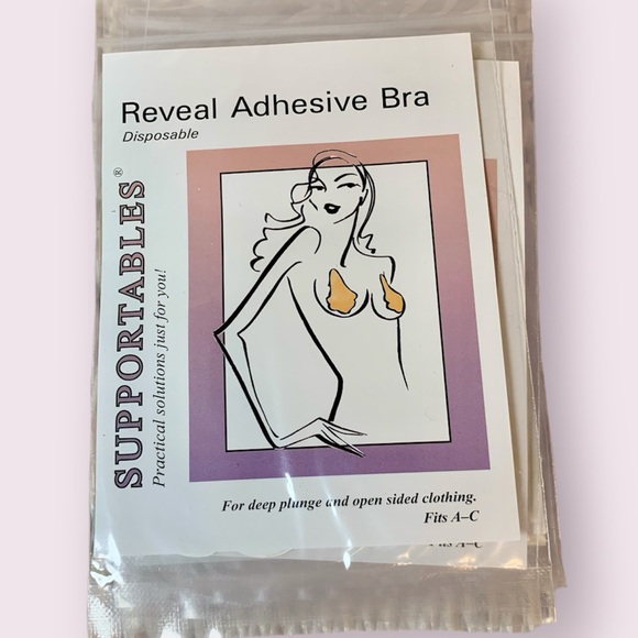 Supportables Reveal Adhesive Bra Beige Fits Size A-C
Bundle of 11 New In Package - Picture 1 of 6